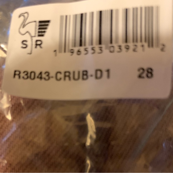 Sandrine Rose by Free People Brown (Carrub)  Patchwork Pants Size 28 - Picture 14 of 15